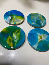 Load image into Gallery viewer, Resin &amp; Wood Coasters
