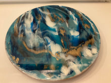 Load image into Gallery viewer, Resin &amp; Acacia Wood Lazy Susan
