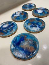 Load image into Gallery viewer, Resin &amp; Wood Coasters
