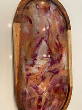 Load image into Gallery viewer, Resin &amp; Wood Tray
