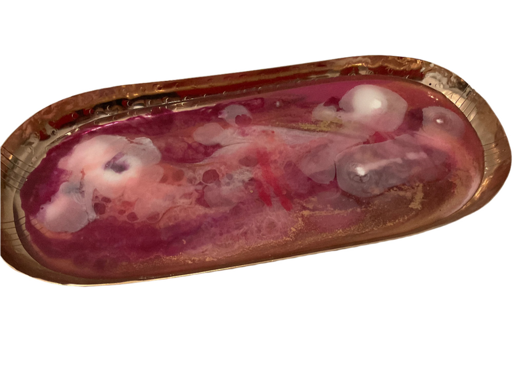 Resin Copper Tray