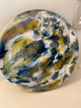 Load image into Gallery viewer, Resin &amp; Bamboo Lazy Susan
