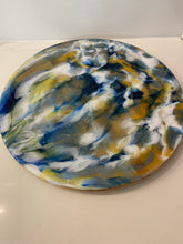 Load image into Gallery viewer, Resin &amp; Bamboo Lazy Susan

