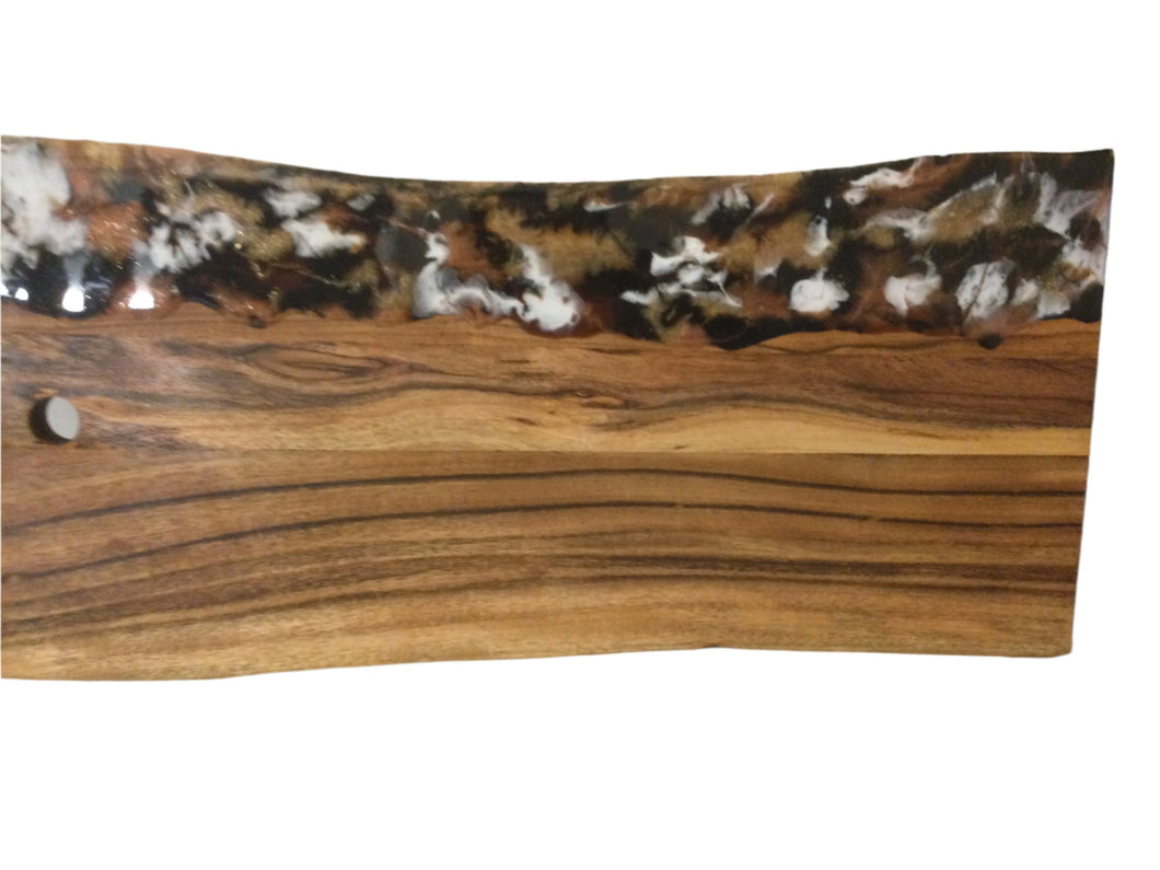 Resin & Acacia Wood Bread/ Cheese Board