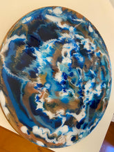 Load image into Gallery viewer, Resin &amp; Bamboo Lazy Susan
