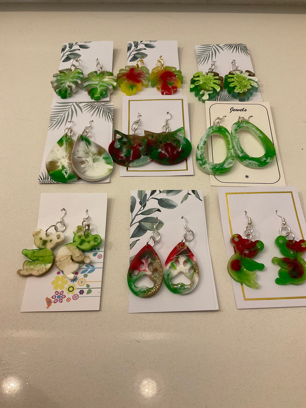 Resin Earrings