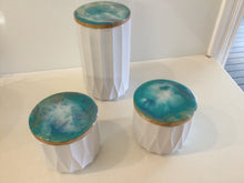 Load image into Gallery viewer, Ceramic, Bamboo &amp; Resin Cannisters
