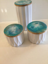 Load image into Gallery viewer, Ceramic, Bamboo &amp; Resin Cannisters
