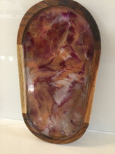 Load image into Gallery viewer, Wood &amp; Resin Tray
