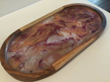 Load image into Gallery viewer, Wood &amp; Resin Tray
