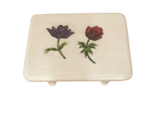 Load image into Gallery viewer, White &amp; Floral Small Table
