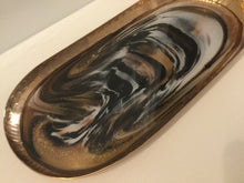 Load image into Gallery viewer, Resin Copper Tray
