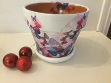 Load image into Gallery viewer, Decoupage Plant Pot
