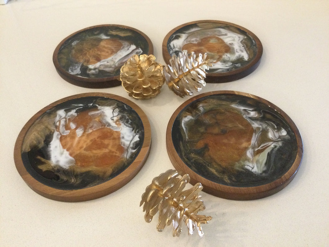 Wood & Resin Coasters